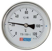 Термометр биметал. L=60мм 120С (уп. 80 шт.)