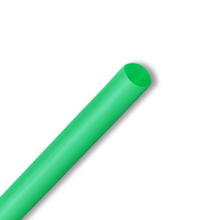 ТУТ 6/2 зеленая L=1м Трубка термоусаживаемая тонкостенная 6/2 мм до 1кВ GTI-3000 6/2